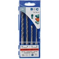 SDS-plus X-TREME HB4XT Hammerbohrer-Set // 5/6x110+8/10x160/4-tlg. Bohrcraft 26101430004 SDS-plus X-TREME HB4XT Hammerbohrer-Set // 5/6x110+8/10x160/4-tlg. Bohrcraft 26101430004 von BOHRCRAFT
