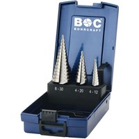 Bohrcraft - Stufenbohrer-Satz Gr.1-3 hss 2 Schneiden Bohrer ø 4.0-30.0 mm Bohrcraft - Stufenbohrer-Satz Gr.1-3 hss 2 Schneiden Bohrer ø 4.0-30.0 mm von BOHRCRAFT