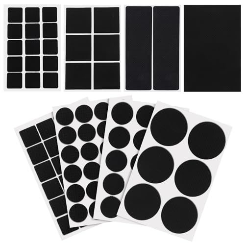 BOHUIZ 93 Stück Antirutsch Pads Selbstklebend, Rutschhemmer für Möbel Antirutsch Aufkleber Gummi Matte für Möbelfüße Stuhlbein Tische Sofas Schutz Ihrer Möbel & Hartholzböden 8 Größen BOHUIZ 93 Stück Antirutsch Pads Selbstklebend, Rutschhemmer für Möbel Antirutsch Aufkleber Gummi Matte für Möbelfüße Stuhlbein Tische Sofas Schutz Ihrer Möbel & Hartholzböden 8 Größen von BOHUIZ