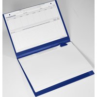 BOI DOKUTECH Patienten-Dokumentationsmappe für DIN A4 quer blau von BOI DOKUTECH