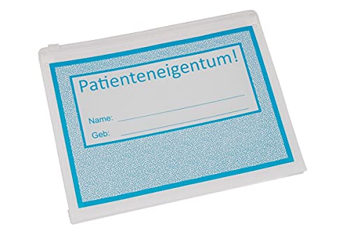10x Patientenwertsachentasche von BOI