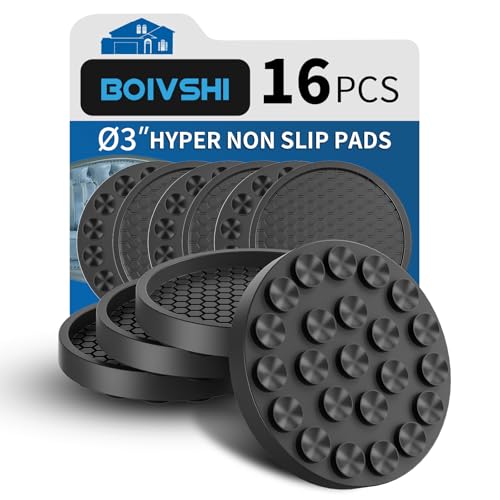 Ø76mm Übertreffen Silikon Möbeluntersetzer,Rund Couch Füße Anti Rutsch Pads,Bett Sofa Antirutsch Pads,rutschfest Bodenschutz Möbel Untersetzer,Ideal Couchfüsse Anti-rutsch Gummi Base,12 Schwarz Füße Ø76mm Übertreffen Silikon Möbeluntersetzer,Rund Couch Füße Anti Rutsch Pads,Bett Sofa Antirutsch Pads,rutschfest Bodenschutz Möbel Untersetzer,Ideal Couchfüsse Anti-rutsch Gummi Base,12 Schwarz Füße von BOIVSHI