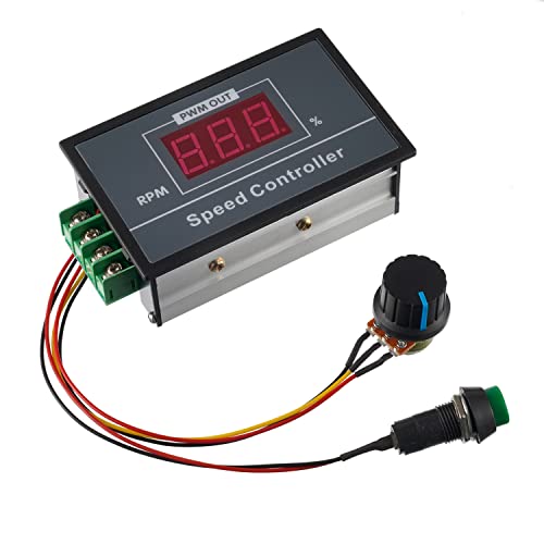 BOJACK DC Motor Drehzahlregler mit Digitalanzeige PWM 30A 6-60V 12V 24V 36V 48V LED Display Steuerung Leiterplatte mit Start Stop Schalter BOJACK DC Motor Drehzahlregler mit Digitalanzeige PWM 30A 6-60V 12V 24V 36V 48V LED Display Steuerung Leiterplatte mit Start Stop Schalter von BOJACK