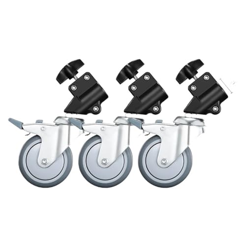 3PCS Stativ Rad Heavy Duty 22 MM Durchmesser Metall for Fotografie Foto Century Faltbare Licht Stehen Magie bein für Tisch von BOJHGO