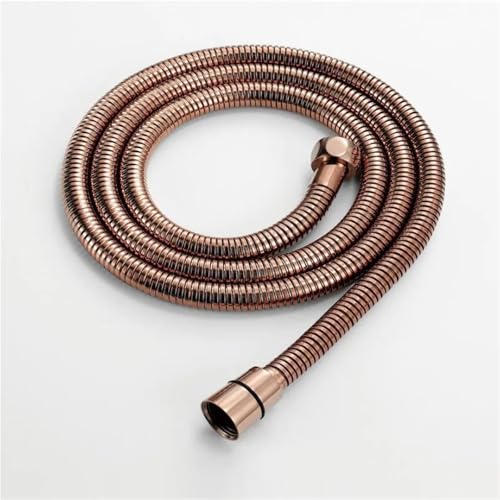 Verdicken Rose Gold Dusche Schlauch Edelstahl Allgemeine Weiche Wasser Rohr Explosion-proof Badezimmer Zubehör für Badarmaturen(100cm) von BOJHGO