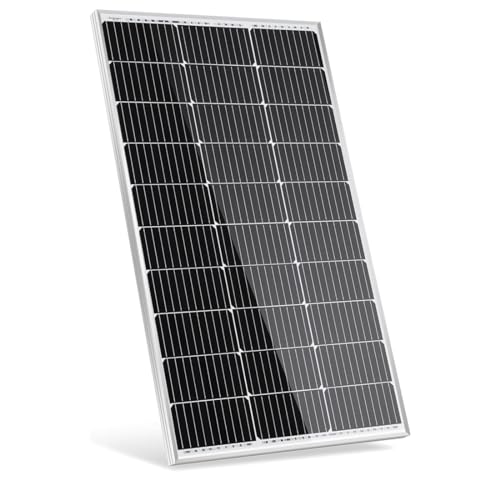 100 W 12V Solar Panel Monocrystalline 100 Watt PV Module for 12 Volt Batteries Caravan Motorhome Boat Yacht RV Roof Mounts Off Grid 100 W 12V Solar Panel Monocrystalline 100 Watt PV Module for 12 Volt Batteries Caravan Motorhome Boat Yacht RV Roof Mounts Off Grid von BOKENTIO