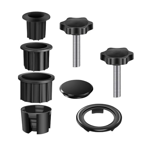 BOKIOESDE 8 Paket/los Sonnenschirm Loch Ring Abdeckung Sonnenschirm Basis Adapter Zubehör 8Pcs Regenschirm Ständer Teile Ersatz Kit von BOKIOESDE