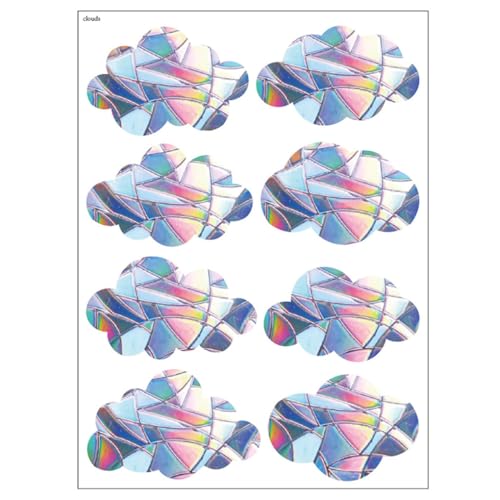 BOKIOESDE Glasaufkleber Regenbogen Anti Kollision DIY Art Fenster Aufkleber Spiegel Cling Home Office Wohnzimmer Dekor Reflektor von BOKIOESDE