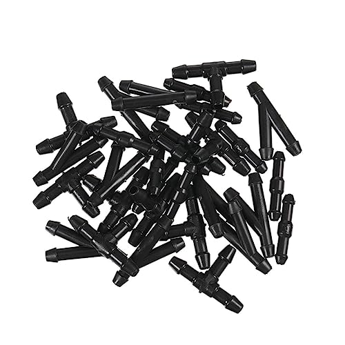BOKIOESDE Langlebige Schlauchanschlüsse für die Gartenarbeit auf dem Balkon – effiziente Bewässerung, brandneuer PVC Tropfbewässerungsschlauch, Wasserverteiler, (30PCS) von BOKIOESDE