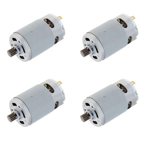 BOLAXHCA 4X 21V RS550 Motor BüRstenmotor 14 ZäHne Geeignet für 4/6 Kabelloses Mini-Logging-SäGe-KettensäGenwerkzeug-ZubehöR von BOLAXHCA