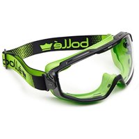 Bollé Safety UNIVERSAL GOGGLE Klare / Grün / Luftdichte Vollsichtbrillen UNIVGN11W von BOLLÉ SAFETY
