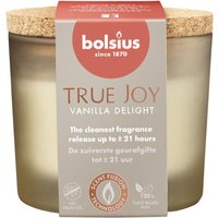 Bolsius Duftkerze True Joy Vanilla Delight 7 cm im Glas mit Korkdeckel Bolsius Duftkerze True Joy Vanilla Delight 7 cm im Glas mit Korkdeckel von BOLSIUS