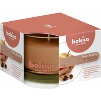 Bolsius - Duftkerze im Glas True Scents Apfel Zimt Duftkerzen von BOLSIUS