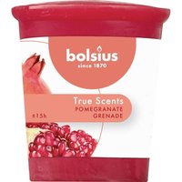 Bolsius Duftvotiv Granatapfel, Höhe 5,3 cm, Ø 4,5 cm Kerze Duftkerze von BOLSIUS