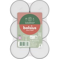 Bolsius Maxi-Teelichter weiß 8h 12er Pack Bolsius Maxi-Teelichter weiß 8h 12er Pack von BOLSIUS