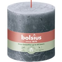 Bolsius Rustik XXL Stumpenkerze 100/100 mm Schieferblau Bolsius Rustik XXL Stumpenkerze 100/100 mm Schieferblau von BOLSIUS
