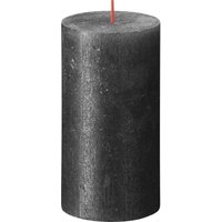 Bolsius - Shimmer Pillar Candle in Schwarz 13cm hoch – elegante Kerze für jeden Raum Bolsius - Shimmer Pillar Candle in Schwarz 13cm hoch – elegante Kerze für jeden Raum von BOLSIUS
