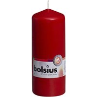 Stumpenkerze rot, Höhe 15 cm, ø 5,8 cm Kerze Dekokerzen - Bolsius Stumpenkerze rot, Höhe 15 cm, ø 5,8 cm Kerze Dekokerzen - Bolsius von BOLSIUS