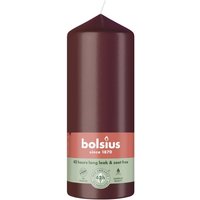 Bolsius Stumpenkerze samtrot 15 cm Ø 5,8 cm von BOLSIUS