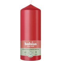 Bolsius Stumpenkerze zartes rot 15 cm Ø 5,8 cm Bolsius Stumpenkerze zartes rot 15 cm Ø 5,8 cm von BOLSIUS