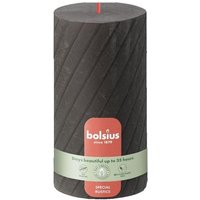 Stumpenkerze "Rustik Twisted Ribbed Stumpenkerze "Rustik Twisted Ribbed von BOLSIUS