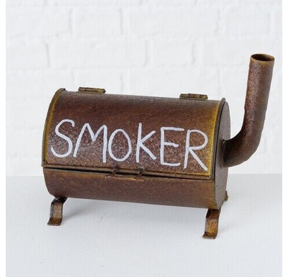 BOLTZE GRUPPE GmbH Aschenbecher Aschenbecher Smoker Sturmaschenbecher Eisen braun L 20 cm BOLTZE GRUPPE GmbH Aschenbecher Aschenbecher Smoker Sturmaschenbecher Eisen braun L 20 cm von BOLTZE GRUPPE GmbH