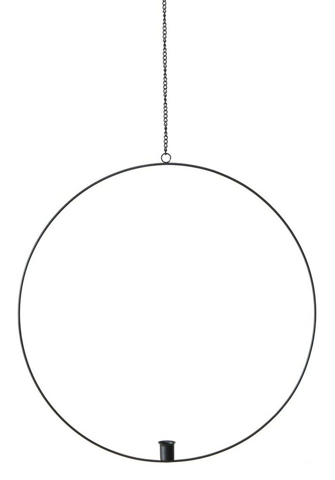 BOLTZE GRUPPE GmbH Kerzenhalter Ring mit Kerzenhalter RUMBA, Schwarz, Ø 50 cm BOLTZE GRUPPE GmbH Kerzenhalter Ring mit Kerzenhalter RUMBA, Schwarz, Ø 50 cm von BOLTZE GRUPPE GmbH