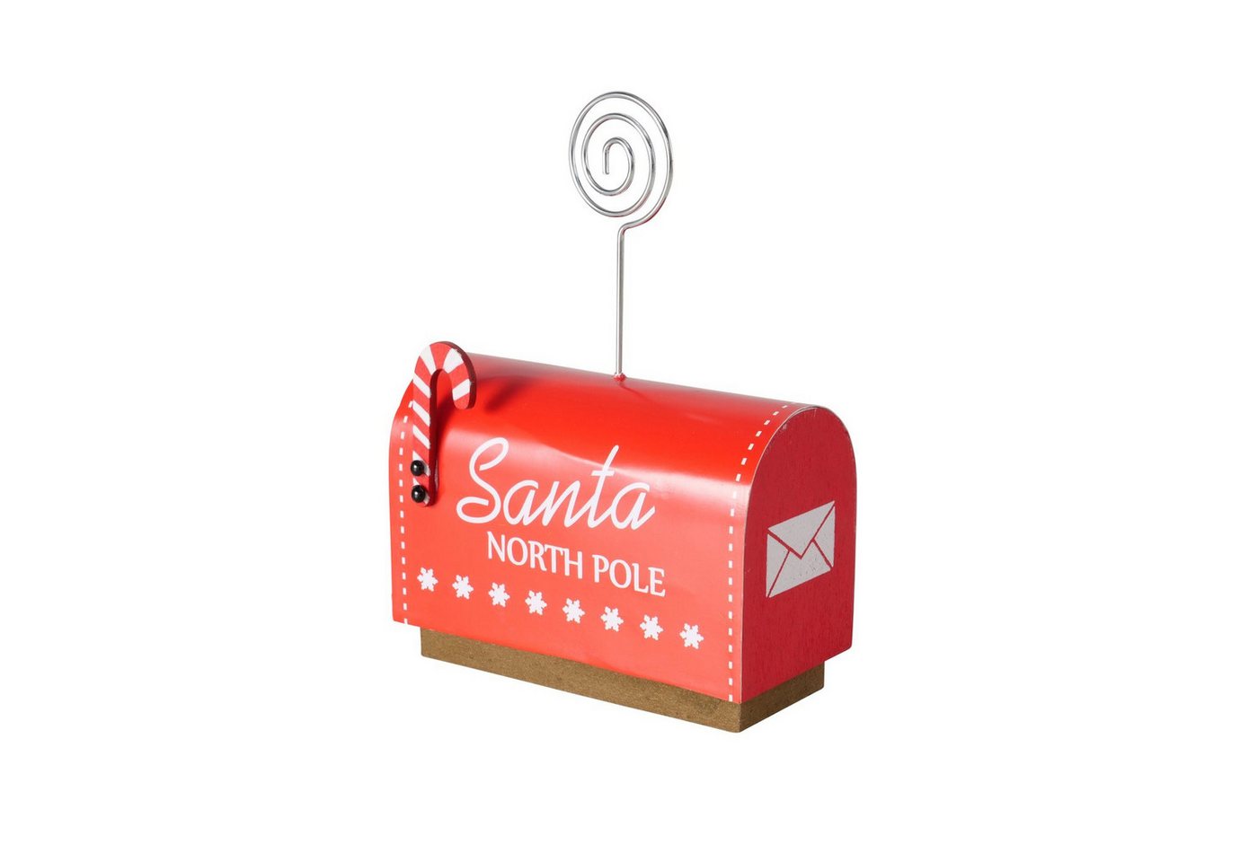 BOLTZE GRUPPE GmbH Dekoobjekt SANTO (1 Stk., 1 Stk), Notizhalter mit Weihnachtsmotiv von BOLTZE GRUPPE GmbH