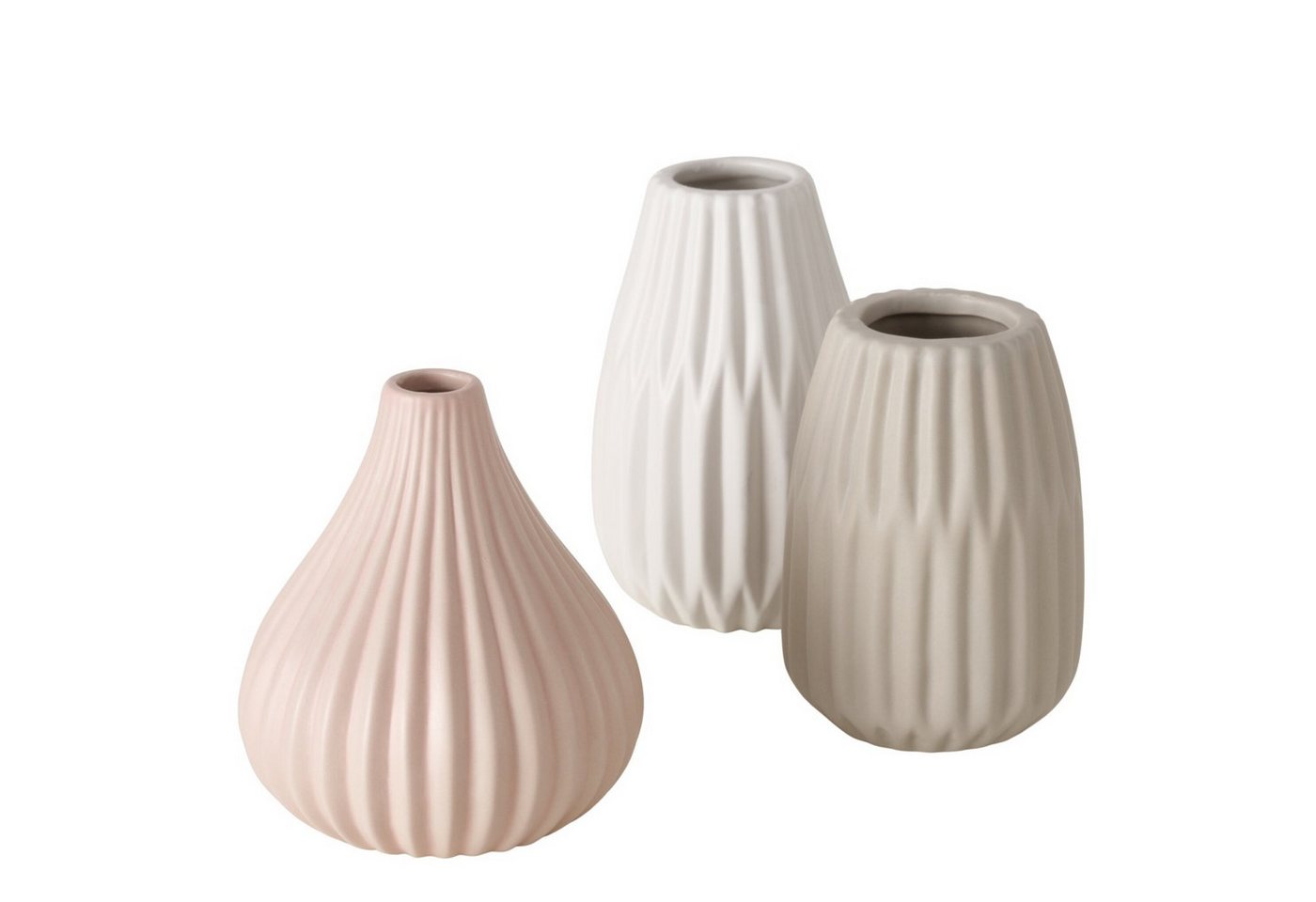 BOLTZE GRUPPE GmbH Dekovase Vase Wilma 3er BOLTZE GRUPPE GmbH Dekovase Vase Wilma 3er von BOLTZE GRUPPE GmbH