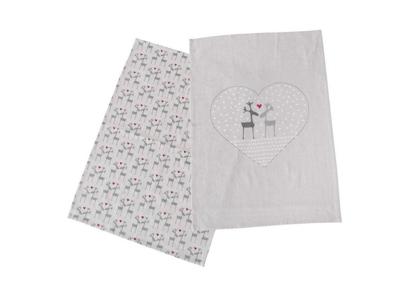 BOLTZE GRUPPE GmbH Geschirrtuch LOVELIES, 2er-Set von BOLTZE GRUPPE GmbH
