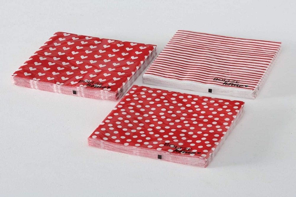 BOLTZE GRUPPE GmbH Papierserviette Servietten rot weiß Punkte Streifen Herzen 20 tlg BOLTZE GRUPPE GmbH Papierserviette Servietten rot weiß Punkte Streifen Herzen 20 tlg von BOLTZE GRUPPE GmbH