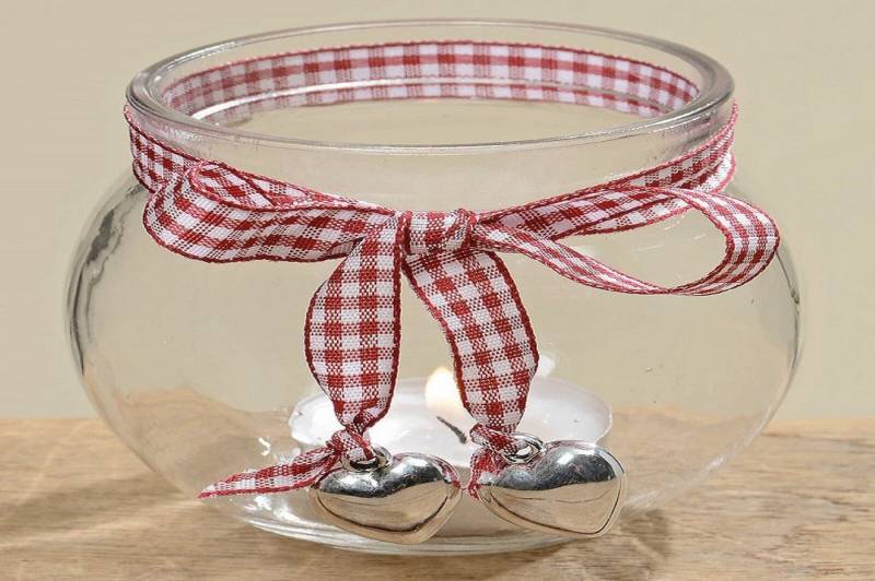 BOLTZE GRUPPE GmbH Windlicht Windlicht Teelicht Windlichthalter Glas Kugel Ø 9 cm von BOLTZE GRUPPE GmbH