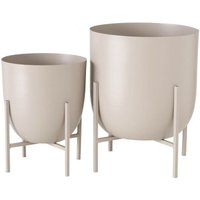 Boltze Gruppe - Blumentopf aus Metall kilana, 2er-Set Boltze Gruppe - Blumentopf aus Metall kilana, 2er-Set von BOLTZE GRUPPE