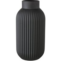 Boltze Gruppe - Boltze Vase Nordika Gefäß in Schwarz Matt aus lackiertem Glas 2026912 von BOLTZE GRUPPE
