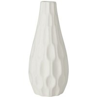 Boltze Gruppe - Deko-Vase lenja, Steinzeug, 24 x 10 cm von BOLTZE GRUPPE