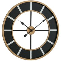 Schwarze Loft-Uhr colorado, ø 60 cm von BOLTZE GRUPPE