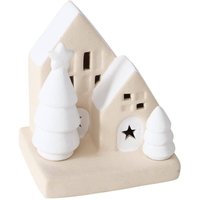 Dekofigur Haus aus Stein mit LED-Beleuchtung, 10,5 cm Dekofigur Haus aus Stein mit LED-Beleuchtung, 10,5 cm von BOLTZE GRUPPE