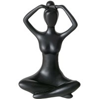 Dekofigur Yoga, Frau, 10 cm von BOLTZE GRUPPE