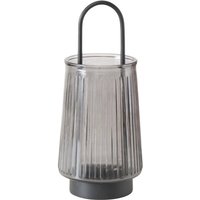 Kerzenhalter mit Henkel aus Glas 25,5 cm iver von BOLTZE GRUPPE
