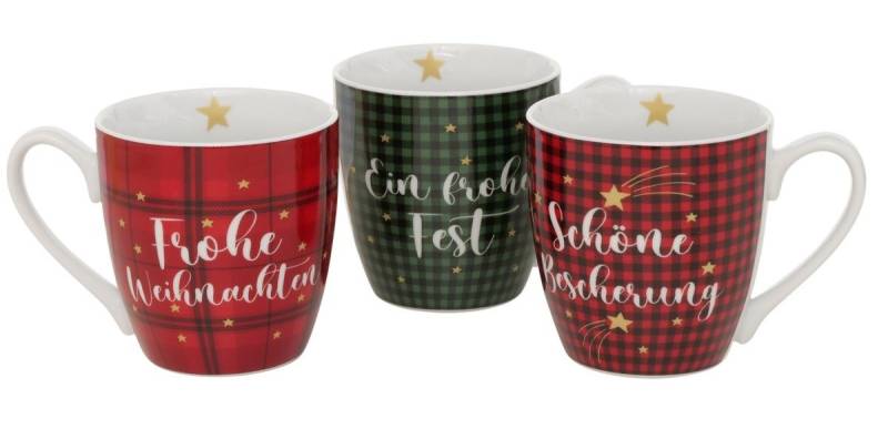 BOLTZE Becher Windsor Jumbobecher 0,4 l sortiert (1 Stück), Porzellan von BOLTZE