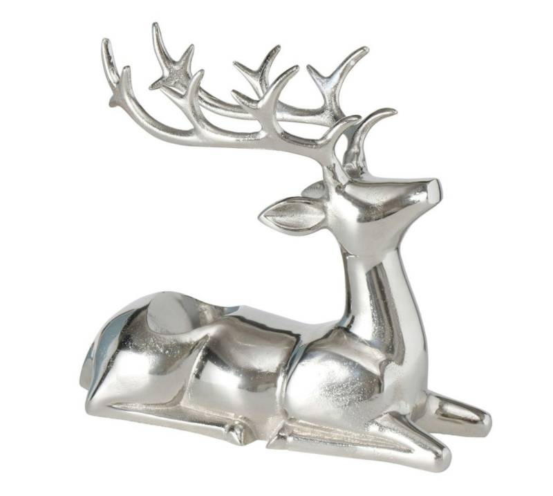 BOLTZE Dekofigur Madus Flaschenträger silber 26cm (1 Stück) von BOLTZE