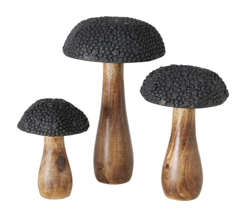 BOLTZE Dekofigur Tukko Pilz Holz 25cm (1 Stück) von BOLTZE