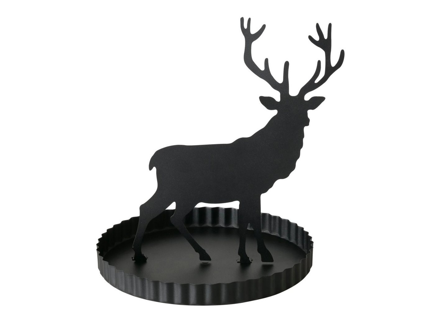 BOLTZE Dekotablett Rudolfo Tablett schwarz 31cm BOLTZE Dekotablett Rudolfo Tablett schwarz 31cm von BOLTZE