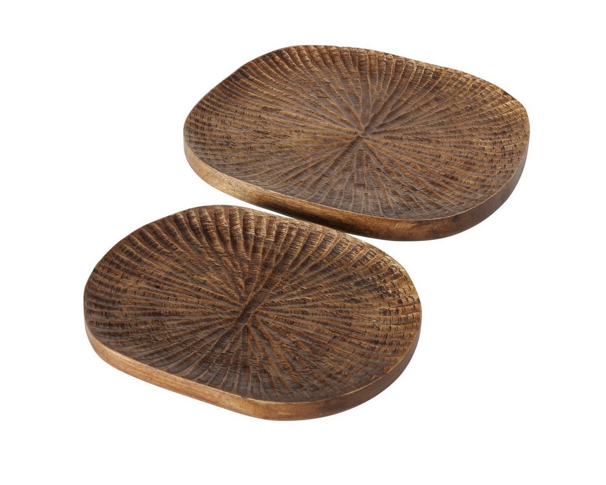 BOLTZE Dekoteller Teller Troeske 1 Stück groß Oval BOLTZE Dekoteller Teller Troeske 1 Stück groß Oval von BOLTZE