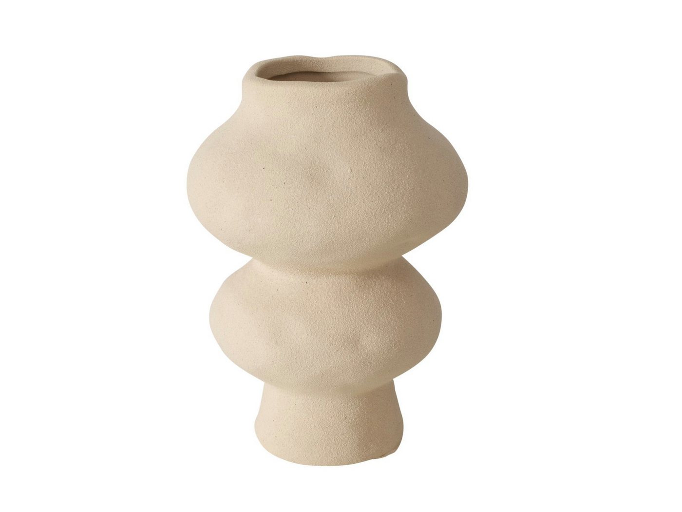 BOLTZE Dekovase Barbera Vase cremeweiß 17 cm (Vase) von BOLTZE