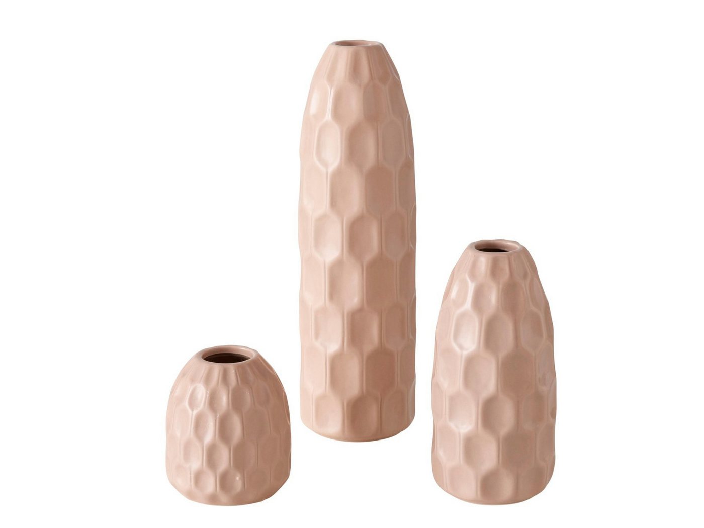 BOLTZE Dekovase Simona Vase beige 10 cm (1Stück) (Vase) von BOLTZE