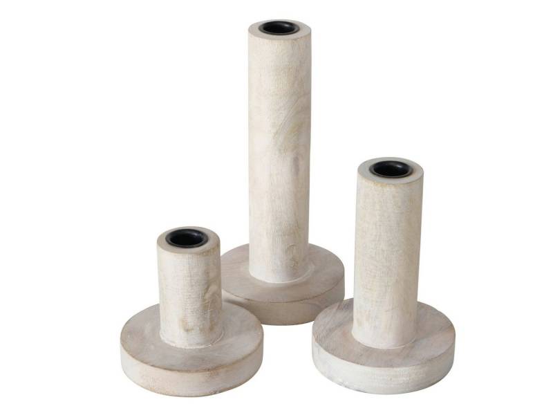 BOLTZE Kerzenleuchter Pekat Kerzenleuchter weiß 15cm (1 Stück) von BOLTZE