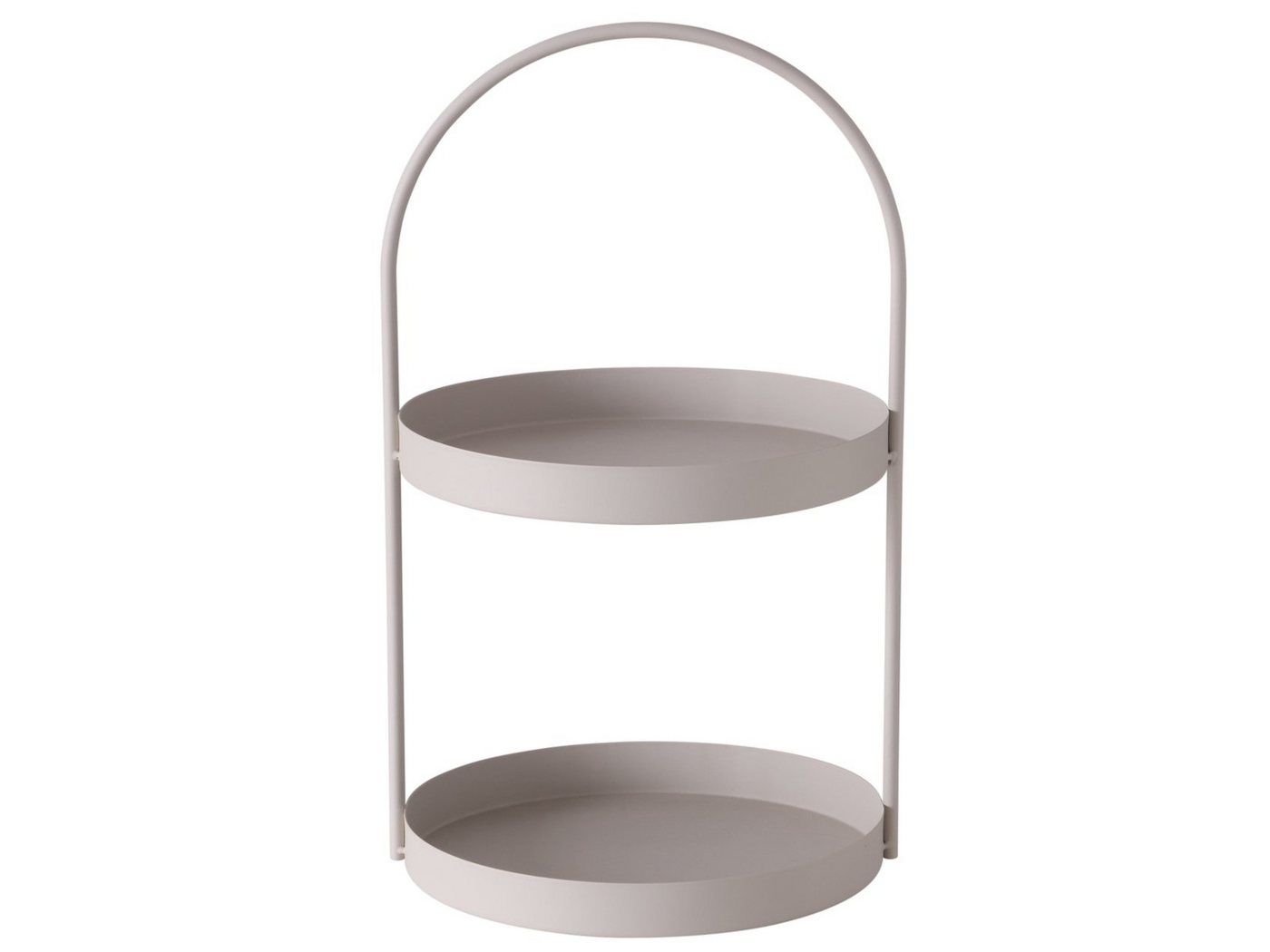 BOLTZE Etagere Joko Etagere beige 44cm (1 Stück), Eisen, (Etageren) von BOLTZE