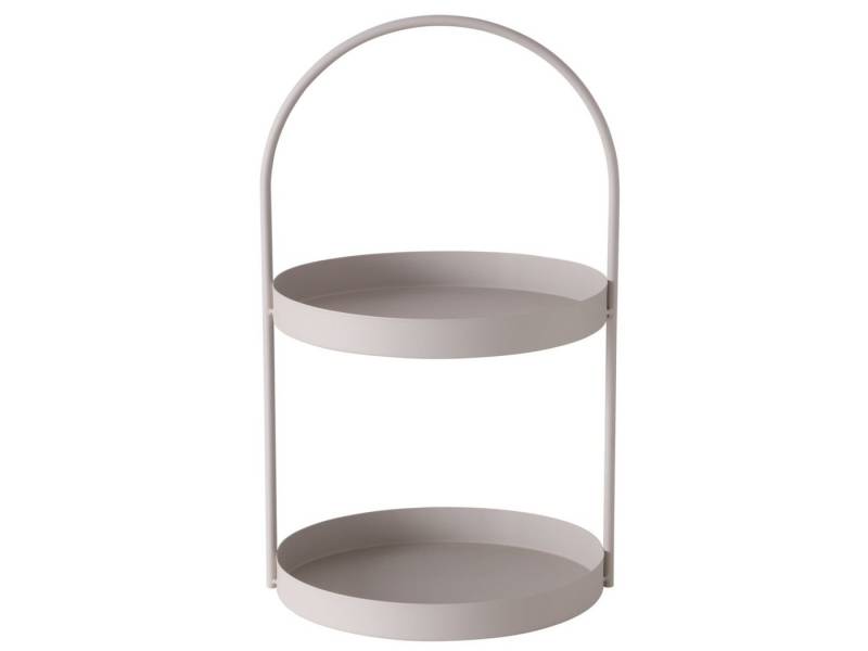 BOLTZE Etagere Joko Etagere beige 44cm (1 Stück), Eisen, (Etageren) von BOLTZE