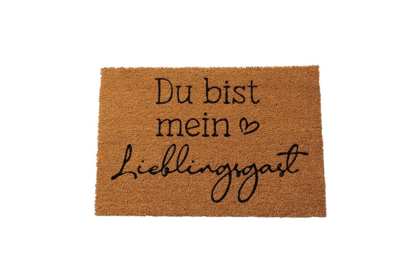 BOLTZE Fußmatte Fußmatte aus Kokos 60x40 cm Aufschrift Du bist mein Lieblingsgast, Höhe: 1.5 mm BOLTZE Fußmatte Fußmatte aus Kokos 60x40 cm Aufschrift Du bist mein Lieblingsgast, Höhe: 1.5 mm von BOLTZE